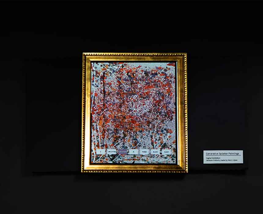 Generative Splatter Painting Generative Splatter Painting